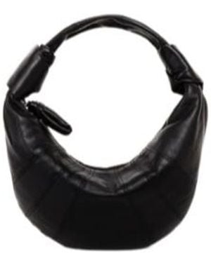 Lemaire Fortune Croissant Mini Top Handle Bag - Black