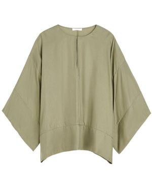 By Malene Birger Cicie Kimono-Sleeve Blouse - Green