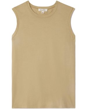 Nili Lotan Cotton-Jersey Tank - Natural