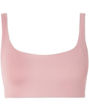 Skims X Nike Collaboration Crew Neck Sports Bra - Pink