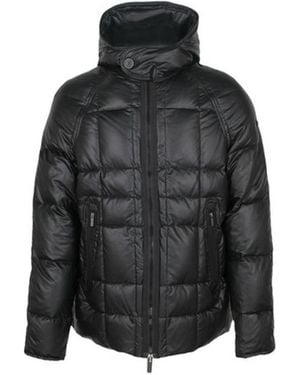 Emporio Armani Long-Sleeved Down Jacket - Black