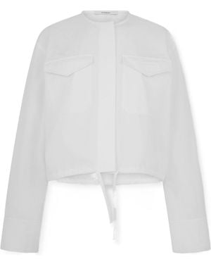 Givenchy Cropped Shirt - White
