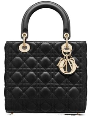 Dior Medium Lady Bag - Black