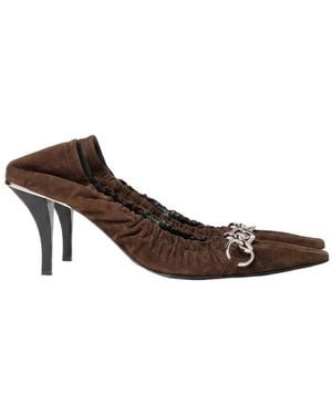 Gucci Vittoria Pump With Elastic - Brown