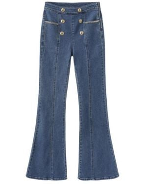 Marissa Chiara Flared Jeans - Blue