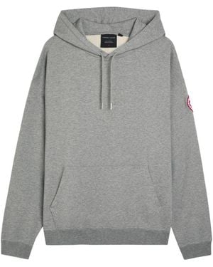 Canada Goose Hooded Cotton Sweatshirt - Grey