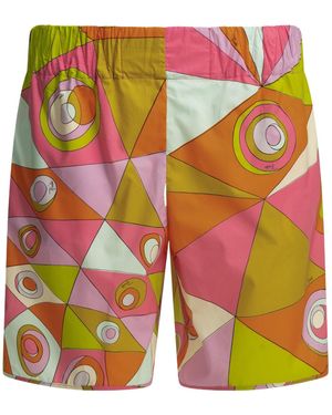 PUCCI "Angoli" Short - Multicolor