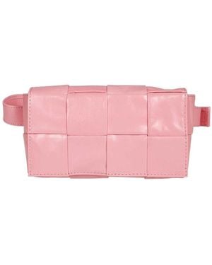 Bottega Veneta Mini Cassette Fanny Pack - Pink