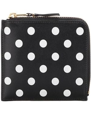 Comme des Garçons Logo Wallet - Black