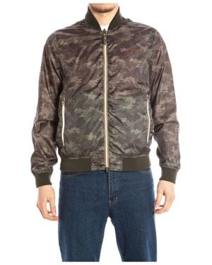 Armani Jeans Long Sleeve Casual Jacket - Grey