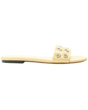 Proenza Schouler Grommet Sandasl - Metallic