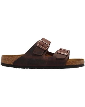 Birkenstock 'Arizona' Sandals - Brown