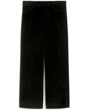 Max Mara 'S Eneide Corduroy Trousers - Black