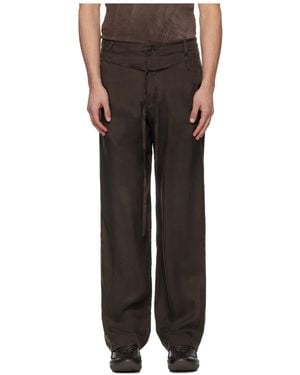 Post Archive Faction PAF Straight-Leg Casual Trousers - Multicolour