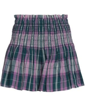 Isabel Marant Plaid Midi Skirt - Blue