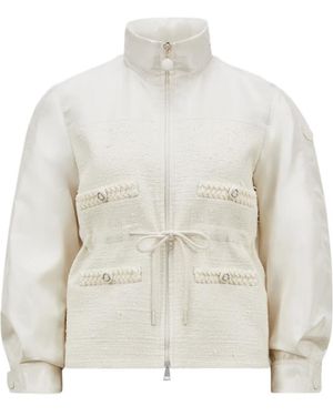 Moncler Fermont Hooded Field Jacket - White