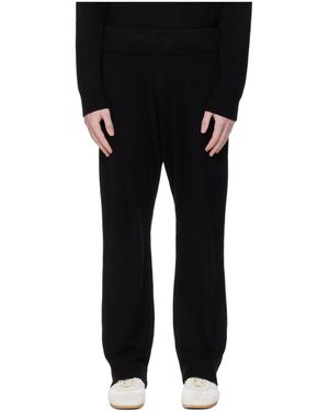 Entire studios Elastic Waist Casual Trousers - Black