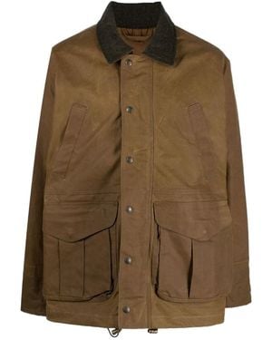 Filson Waxed Cotton Field Jacket - Green