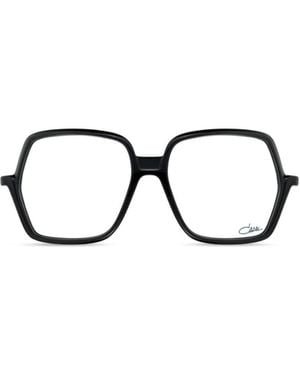 Cazal Geometric-Frame Glasses - Multicolour
