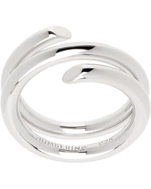 NUMBERING Wrap Ring - White