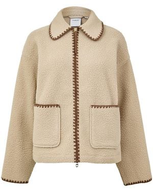 Varley Front Zip Jacket - Natural
