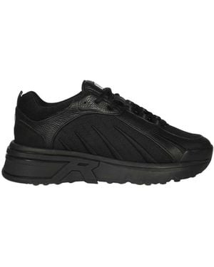 Represent Viper Lace-Up Sneakers - Black