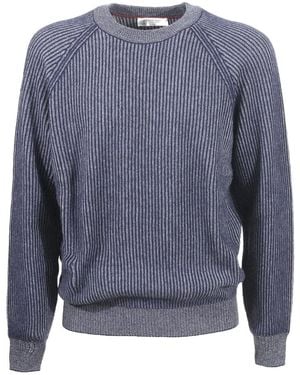Brunello Cucinelli Cashmere Sweater - Blue