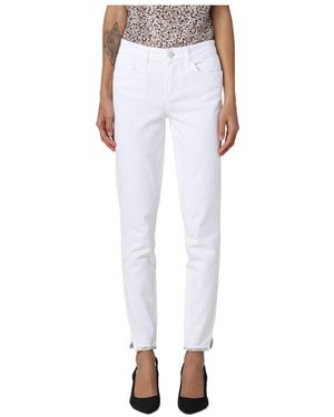 Liu Jo Straight Jeans - White