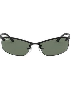 Ray-Ban Shield Frame Sunglasses - Green