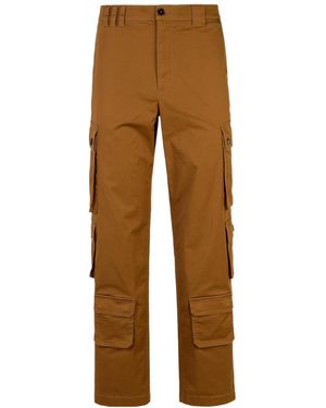 Dolce & Gabbana Straight Leg Trousers - Brown
