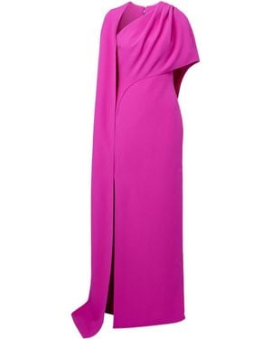Safiyaa Contessa Asymmetric Gown - Pink