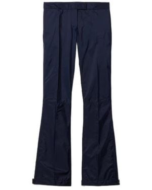 Miu Miu Technical Fabric Trousers - Blue