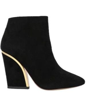 Chloé Zippered Ankle Boots - Black