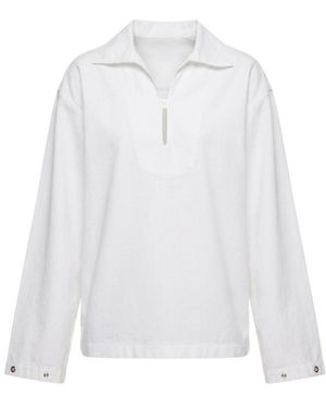 Victoria Beckham Cotton Blouse - White
