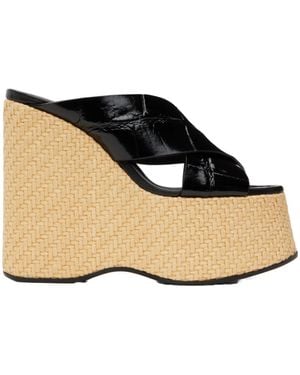 Paris Texas Mara High-Heeled Sandals - Black