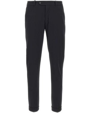 Rrd Casual Pants With Belt Loops - Blue