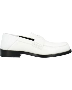 Maison Margiela Round Toe Loafers - White