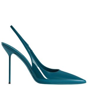 Paris Texas Lidia Slingback Pumps - Blue