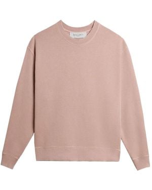 Golden Goose Crew Neck Long-Sleeved Sweatshirt - Pink