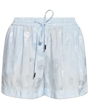 McQueen Drawstring Shorts - Blue
