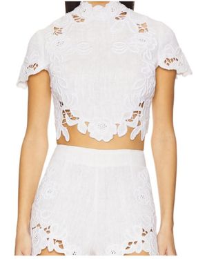 Cult Gaia Short-Sleeved T-Shirt - White