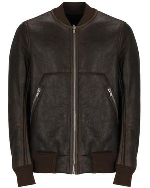 Rick Owens Leather Bomber Jackets for Men - Up to 52% off | Lyst Rick Owens Leather Bomber Jackets for Men - Up to 52% off | Lyst