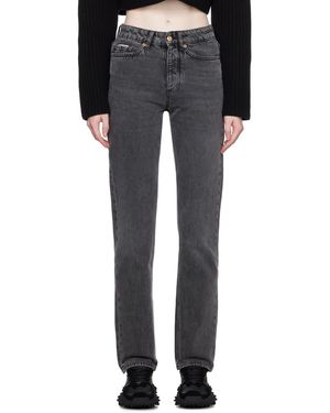 Eytys Jeans With Belt Loops - Black