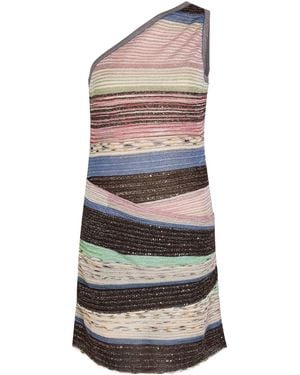 Missoni Striped Knitted Dress - Multicolor