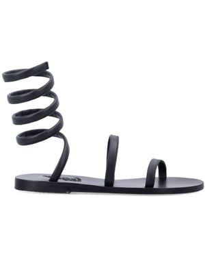 Ancient Greek Sandals Ofis Gladiator Flat Sandals - Blue
