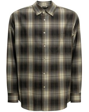 AURALEE Long-Sleeved Shirt - Green