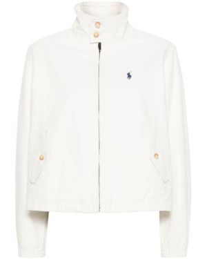 Polo Ralph Lauren Polo Pony Bomber Jacket - White