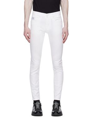 Versace Jeans Couture Mid-Rise Skinny Jeans - Black