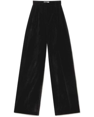 Stella McCartney Oversized High-Waisted Pants - Black