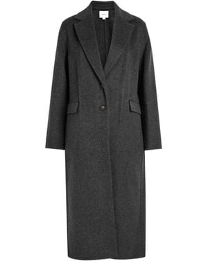 Vince Long-Sleeved Coat - Black